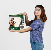 Power Portable Resistance Band 12 Piece Set With Belt- 145kg